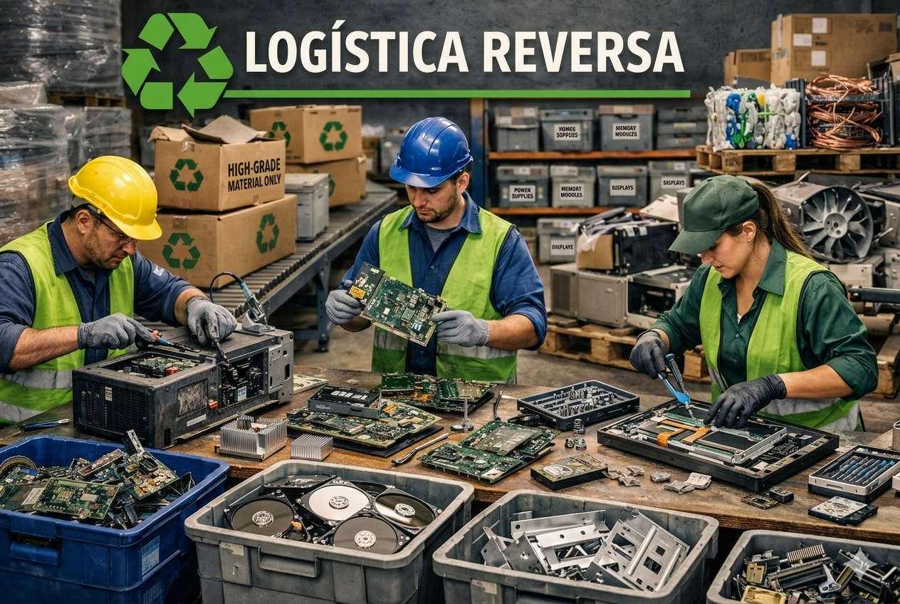 Processo de desmontagem